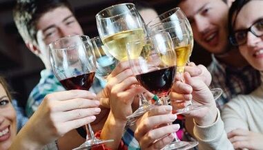 danno dell'alcol al corpo