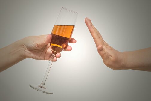 cessazione dell'alcol